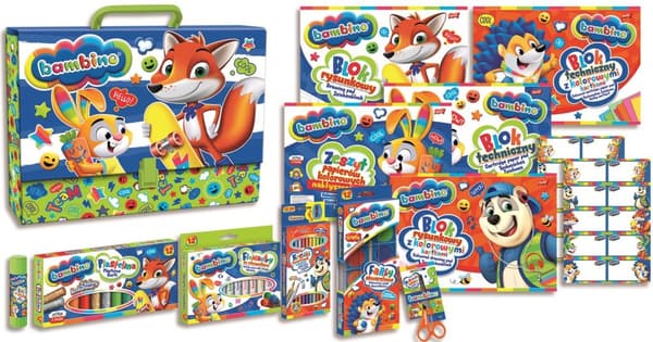 Lille kunstners kunstsæt Bambino Layette MIX-ZAR-XX20-XXX-PLAS-ST