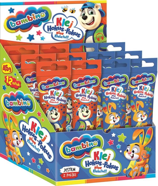 Hokus Pokus Bambino liima putkessa 45g TO-KLX-5541-DIS-STAN-ST