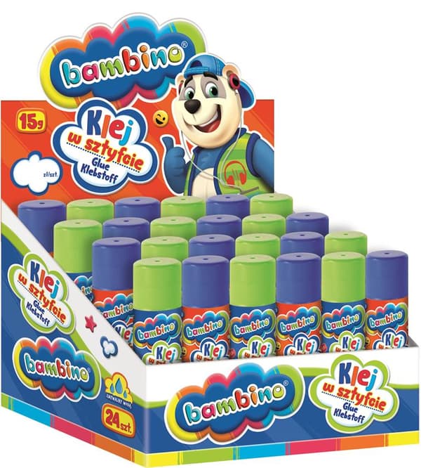 Liimapuikko BAMBINO 15g TO-KLX-3073-X24-MINI-ST