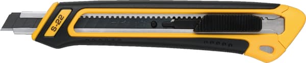 KDS S-22 Grip Fit AutoLock 9 mm segmentkniv (1x sort klinge)