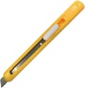 Miniatyrbillede 1 af 5: KDS S-21 Easy Slim Gul Fin-slider 9 mm segmentkniv (1x klinge)