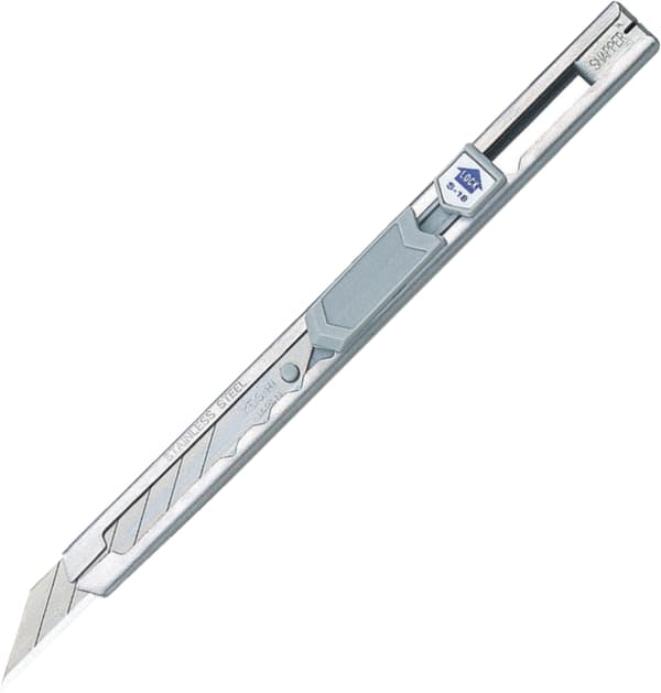 KDS S-18 Slim Trim Sølv 9 mm Segment Kniv (1x klinge, 30 graders vinkel)