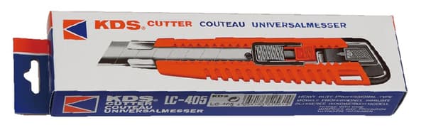 Segmentkniv 18mm KDS LC-405F Orange (3x klinge)