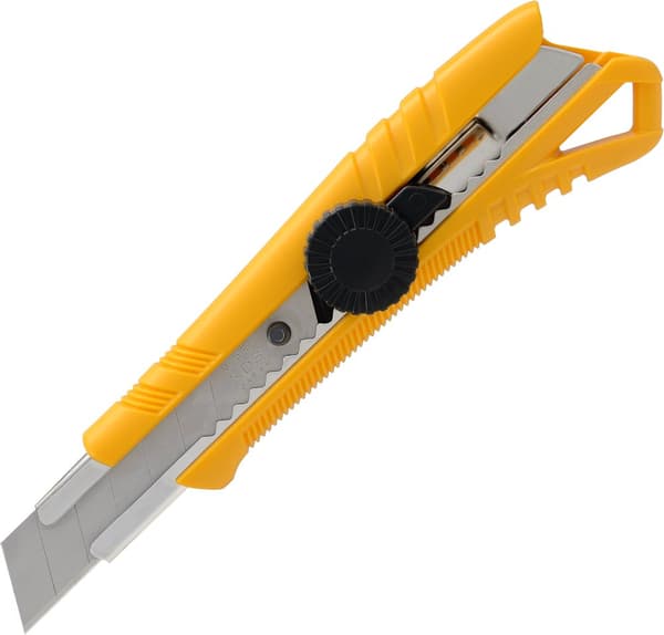 KDS L-35YE Twist Lock Gul 18 mm segmentkniv (1x klinge)