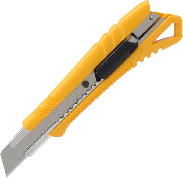 KDS L-34YE Auto Lock Keltainen 18mm Segmenttiveitsi (1x terä)
