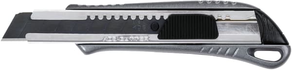 KDS L-33 Metal Meister Auto Lock 18 mm segmentkniv (1x sort klinge)