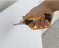 Miniatyrbild 7 av 8: KDS L-30 Finger Guard Twist Lock Gul 18 mm segmentkniv (3x svart blad)