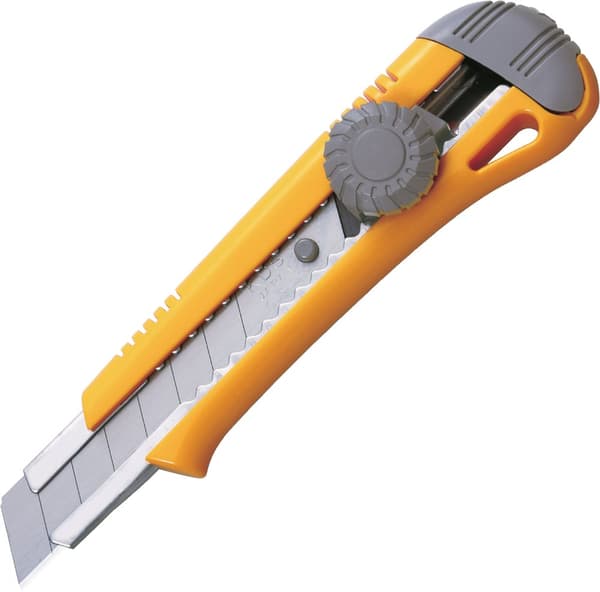 KDS L-19YE Twist L Gul 18 mm segmentkniv (3x klinge)