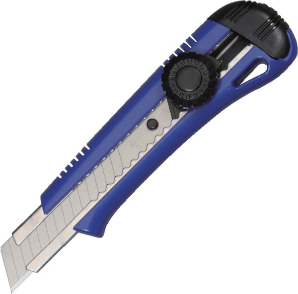 KDS L-19 5H Twist Lock 4 farver 18 mm segmentkniv (1x 15-segment klinge)