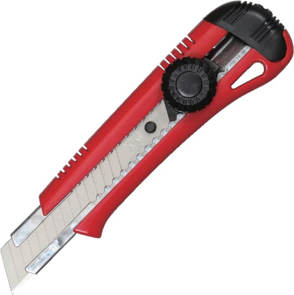 KDS L-19 5H Twist Lock 4 farver 18 mm segmentkniv (1x 15-segment klinge)