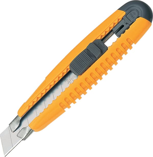 Segmentkniv 18 mm KDS G-11YE Safety G Gul (3x klinge 0,6 mm)
