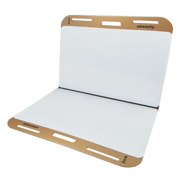 Itsekiinnittyvä alusta fläppitauluille MemoBe STIKKIESFLIP 50 kortit. 70x42cm MB002