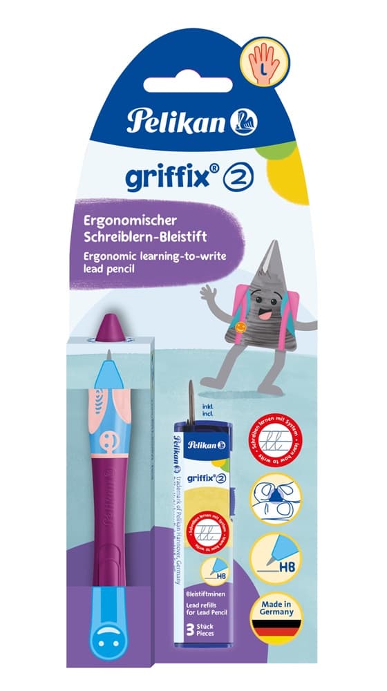 Griffix Sweet Berry Pencil venstrehåndet Pelikan 821131