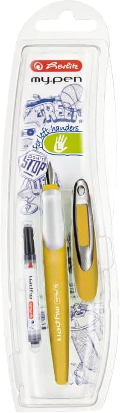 My Pen Herlitz Fyldepen Størrelse L Sennep/Hvid 50041275