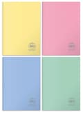 Miniatyrbillede 3 af 5: Notebook A4/60 Grid Eco PP Pastelfarver Herlitz 9552753