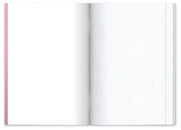 Notebook A4/60 Grid Eco PP Pastelfarver Herlitz 9552753
