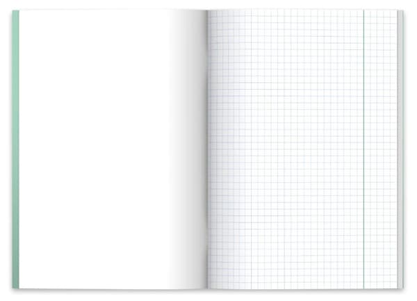 Notebook A5/60 Grid Eco PP Pastelfarver Herlitz 9552746
