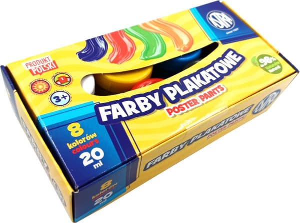 Astra Poster Paints 8 colors 301123041