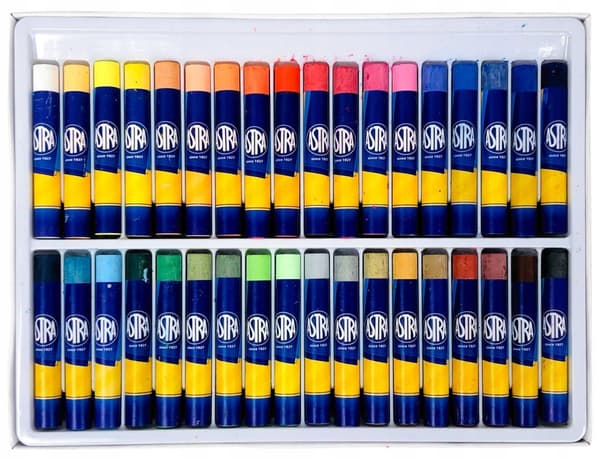Astra Oliepastell 36 farver 313115001