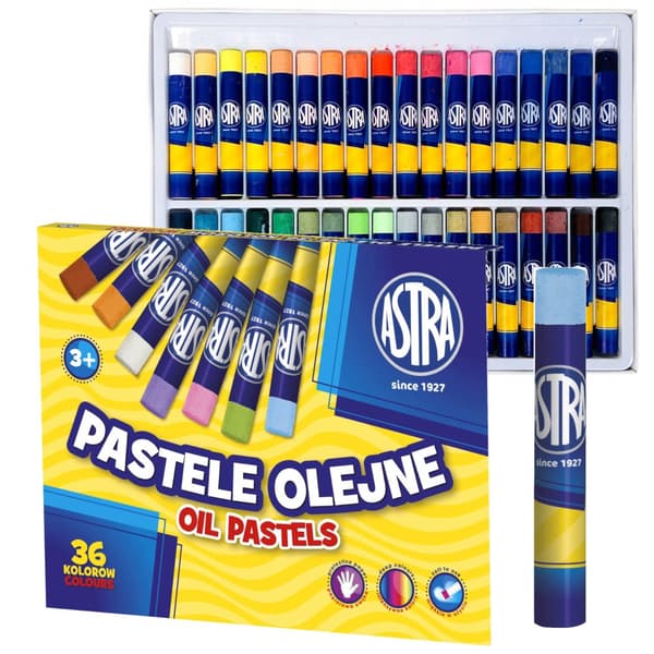 Astra Oliepastell 36 farver 313115001