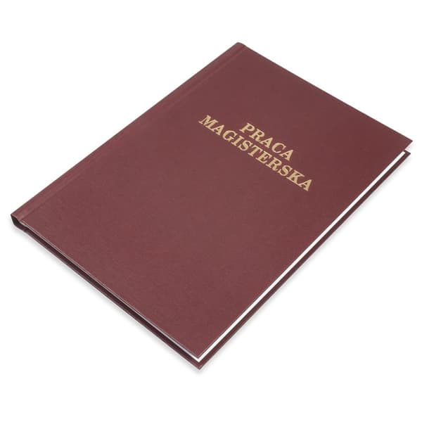 Kansikanava Hard O-Hard (A) Burgundy Pro gradu -tutkielma Kulta