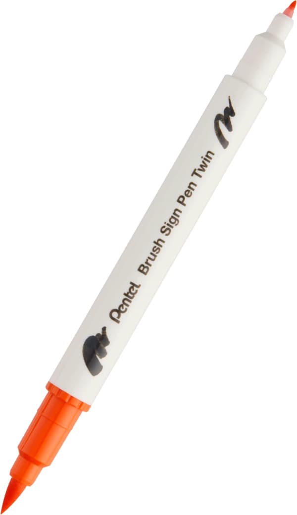Pentel Dobbeltsidet Orange SESW30C-T107