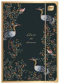 Pikkukuva 2 / 2: Kansi kuminauhalla A4+ Satin Gold Blossom Interdruk