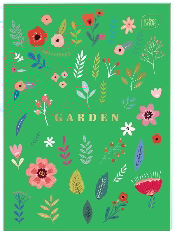 Muistikirja A4 60# M 70G HS Garden Interdruk