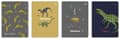 Miniatyrbillede 3 af 5: A5 notesbog 32 col3= 70g UV Dinosaurus Interdruk