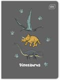 Miniatyrbillede 4 af 5: A5 notesbog 32 col3= 70g UV Dinosaurus Interdruk