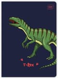 Miniatyrbillede 5 af 5: A5 notesbog 32 col3= 70g UV Dinosaurus Interdruk