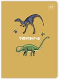 Miniatyrbillede 2 af 5: A5 notesbog 32 col3= 70g UV Dinosaurus Interdruk