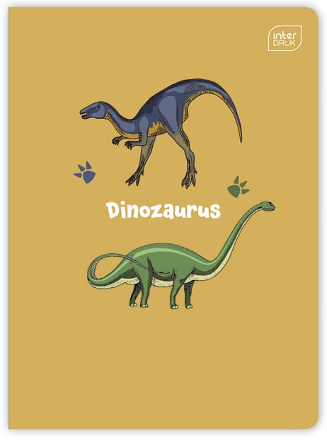 A5 notesbog 32 col3= 70g UV Dinosaurus Interdruk