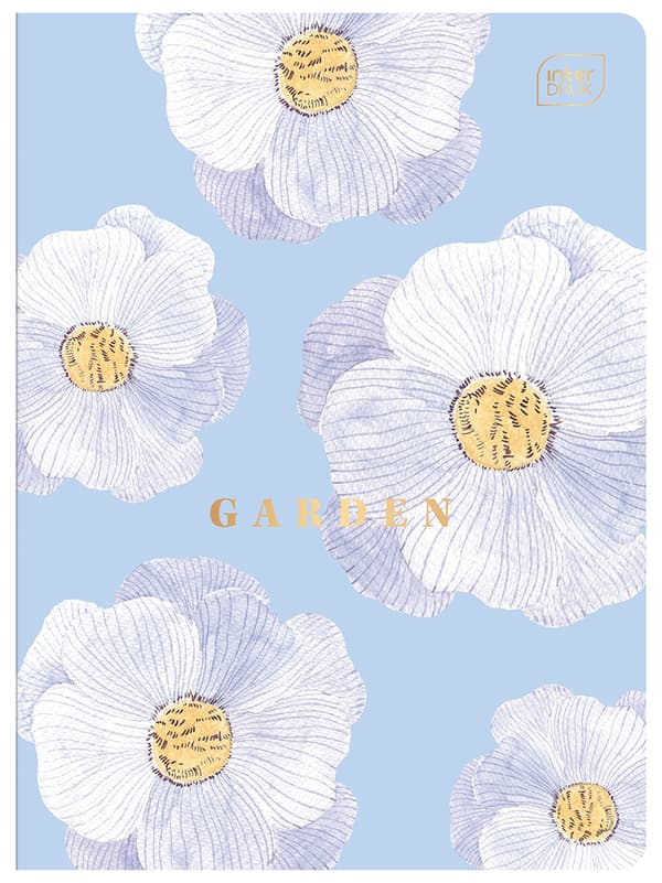 Notebook A5 96# M 70g HS Garden Intertryck