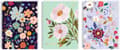 Miniatyrbillede 3 af 4: A4 cirkulær notesbog 80# M 70G med perf HS Garden Interprint