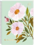 Miniatyrbillede 4 af 4: A4 cirkulær notesbog 80# M 70G med perf HS Garden Interprint