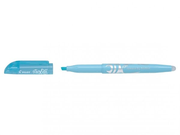 Sæt med Pilot Frixion Cliker 0.5 Navy Blue Kuglepen + Navy Blue Refill + Frixion Highlighter PIBLRT-FRP5-BB+SW+S2