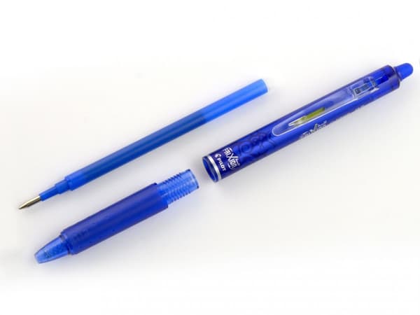 Sæt med Pilot Frixion Cliker Blue Kuglepen + Frixion Blue Refill + Pilot Progrex mekanisk blyant PIBLRT-FR7-L+H-125+S1