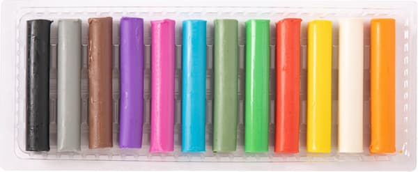 Plasticine 12 farver Eco Astra 303122010