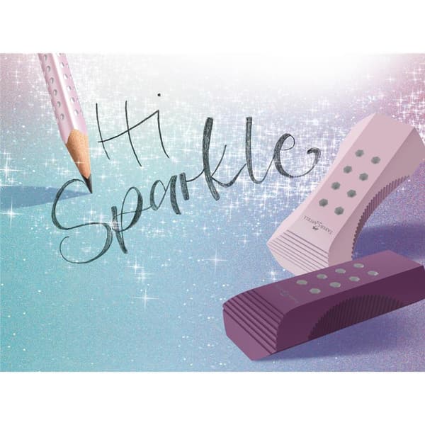 Rollon Sparkle Eraser Faber-Castell