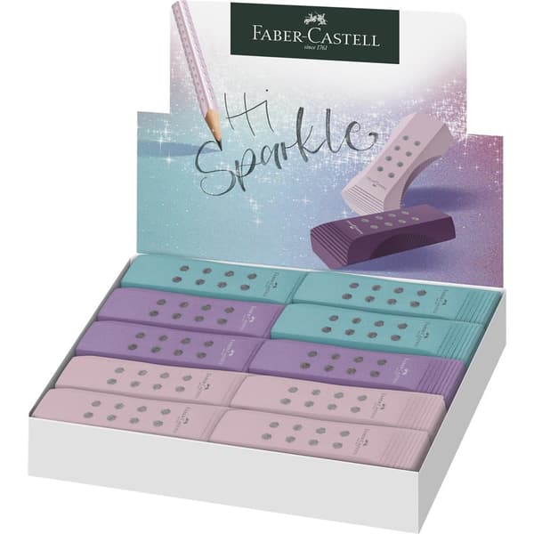 Rollon Sparkle Eraser Faber-Castell