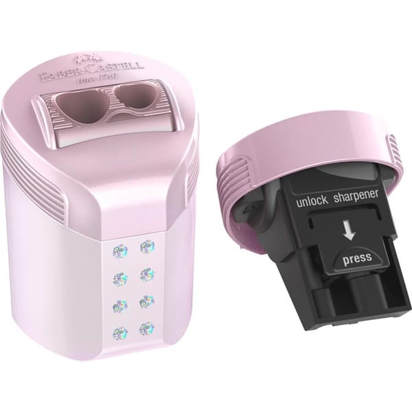 Double Sharpener Rollon Sparkle Mix Färger Faber-Castell