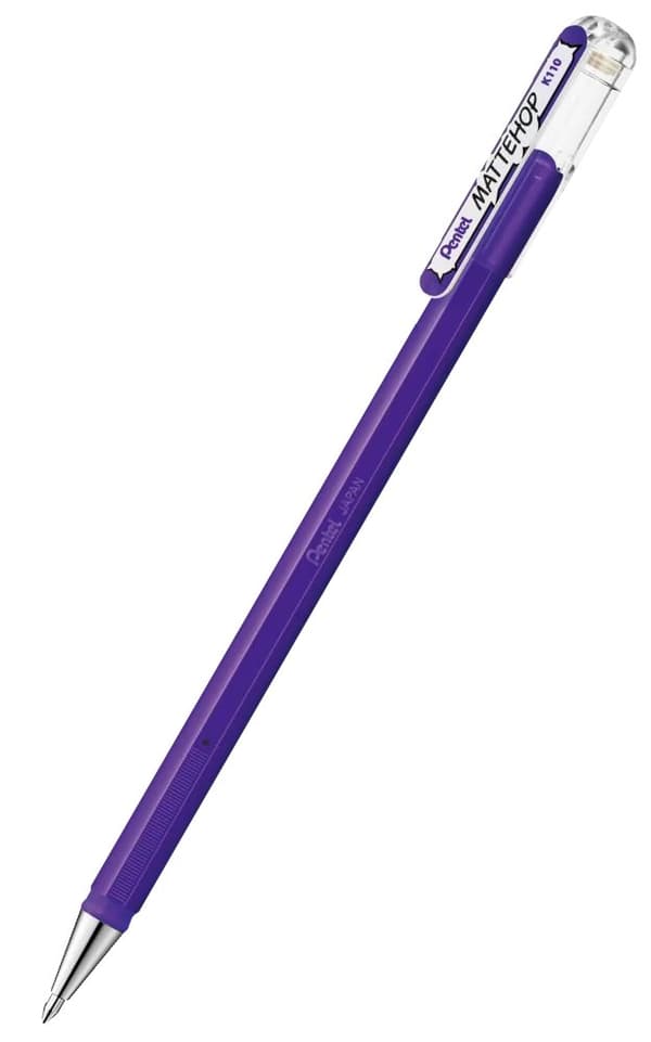 Pentel Mattehop Gel Penne 1,00 mm 4 Farver