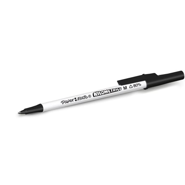 Paper-Mate Kilometrico Kulspetspenna Svart 8st 2187678