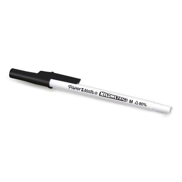 Paper-Mate Kilometrico Kulspetspenna Svart 8st 2187678