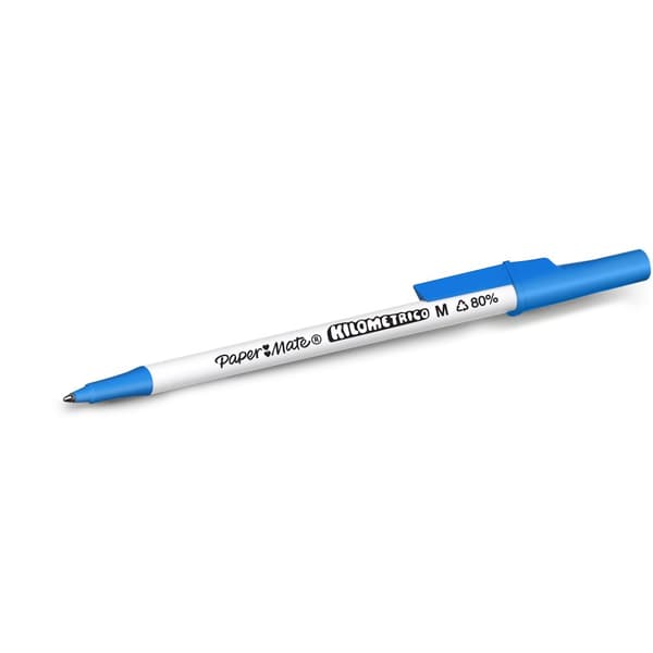Paper-Mate Kilometrico Kulspetspenna Blå 8st 2187679