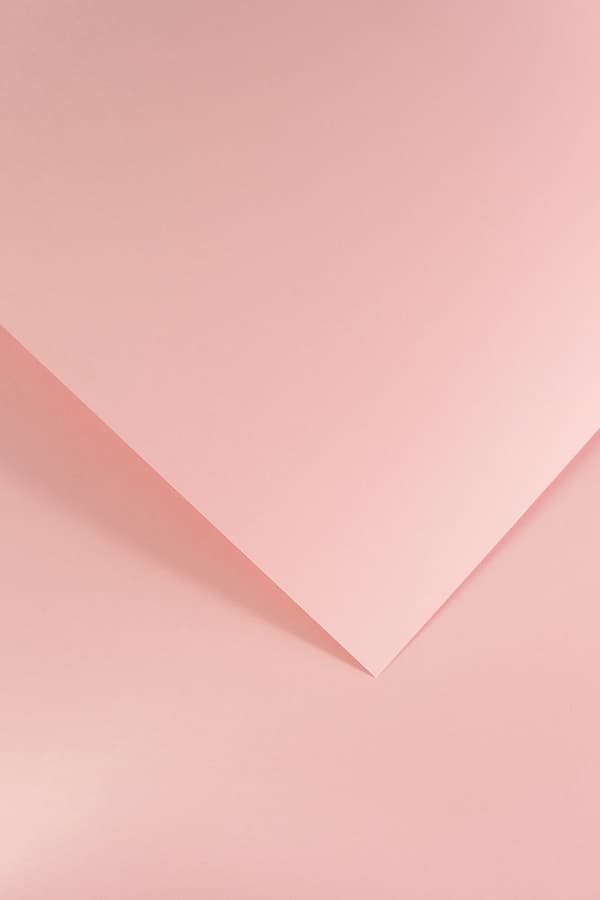 Slät dekorativt papper Pulver Rosa Pastell Satin 210g /20 ark/ 205502 Galeria Papieru