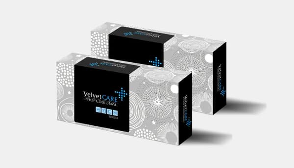 Hygieniapyyhkeet pahvi Irrotettava 100 kpl Velvet VLP-3100013 KARTONKI 40x