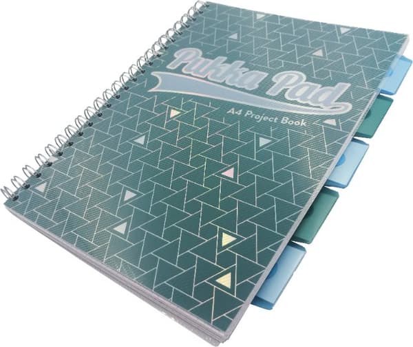Pukka Project Glee Book A4 Notebook Grid Green 3005-GLE(SQ)