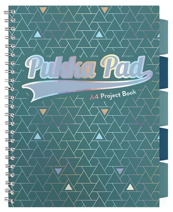 Pukka Project Glee Book A4 Notebook Grid Green 3005-GLE(SQ)